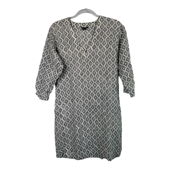 Theory TIANHE B Womens‎ Cotton Dress Palace Print Sz S - Picture 1 of 4